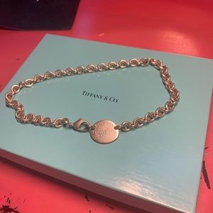 Authentic Tiffany and Co. chain choker